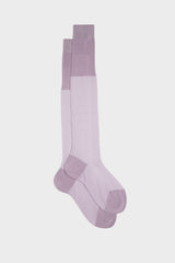 SOCKS LEO, 100% COTTON, LILAC.
