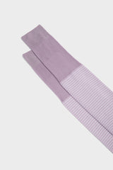 SOCKS LEO, 100% COTTON, LILAC.