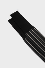 SOCKS MAURO, 100% COTTON, BLACK.