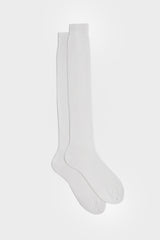 SOCKS RAFFAELLO, 100% COTONE, WHITE.