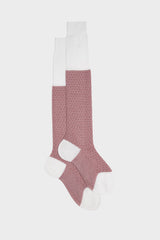 SOCKS TIZIANO, 100% COTTON, RED.