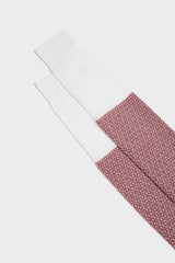 SOCKS TIZIANO, 100% COTTON, RED.