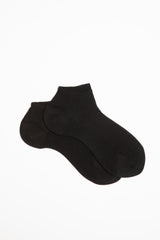CALZA SOFIA, 100% COTONE, BLACK.
