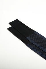 SOCKS MOSAICO, 100% COTTON, BLUE