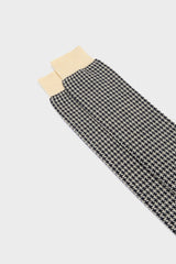 SOCKS EGON.WOOL 75% CASHMERE 25%, BLUE-BUTTER.