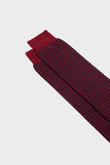 SOCKS EGON.WOOL 75% CASHMERE 25%, BLUE-GRENADE.