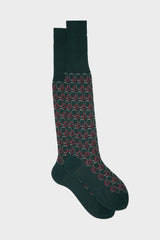 SOCKS IVAN.100% COTTON, GREEN.