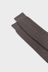 SOCKS TEO. WOOL 90% NYLON 10%, BEAVER