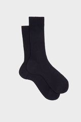 SOCKS MICHELA. WOMEN'S COLLECTION, 90% WOOL 10% NYLON, BLUE.