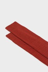 SOCKS ASCANIO. 80% WOOL 20% POLYAMIDE, RUST.