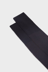 CALZA PIETRO, 60%LANA 25% COTONE 15%NYLON, NAVY BLUE - BURNT.