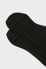 SOCKS ENNIO. COTTON-NYLON- ELASTAN, SOLID COLOR, BLACK