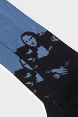 SOCKS GIOCONDA. 100% COTTON, NAVY