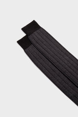 SOCKS ALESSIO, 90%WOOL 10%NYLON, BLACK