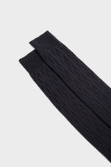 CALZA BIAGIO, 90% LANA 10% NYLON, BLUE.