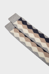 SOCKS CORRADO, 90%WOOL 10%NYLON, PEARL.