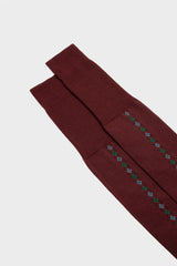 SOCKS ELIO, 70%WOOL 30%NYLON, BORDEAUX.