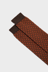 CALZA EMMA, 65% LANA 25% COTONE 10% NYLON, CAFFE'.