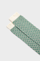 CALZA EMMA, 65% LANA 25% COTONE 10% NYLON, CREAM.