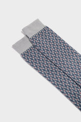 CALZA EMMA, 65% LANA 25% COTONE 10% NYLON, POWDER.
