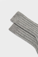 CALZA GENNY, 100% CASHMERE, PEARL.
