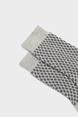 CALZA GIADA, 90% LANA 10% NYLON, DUSTY GREY.
