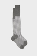 SOCKS ILARIO, 100% COTTON, PEARL GREY.