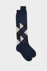 SOCKS LUCA, 100% COTTON, BLUETTE.