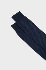 SOCKS RAFFAELLO, 100% COTTON, BLUE MELANGE.