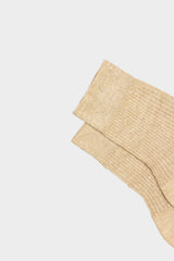 CALZA SARA, 90% LINO 10% NYLON, ROPE.