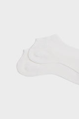 CALZA SOFIA, 100% COTONE, OFF WHITE.