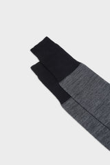 SOCKS BRANDO. WOOL 80% NYLON 20%, BLACK.