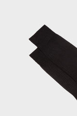 SOCKS BARBARA. WOMEN'S COLLECTION, 100%SILK, BLACK.