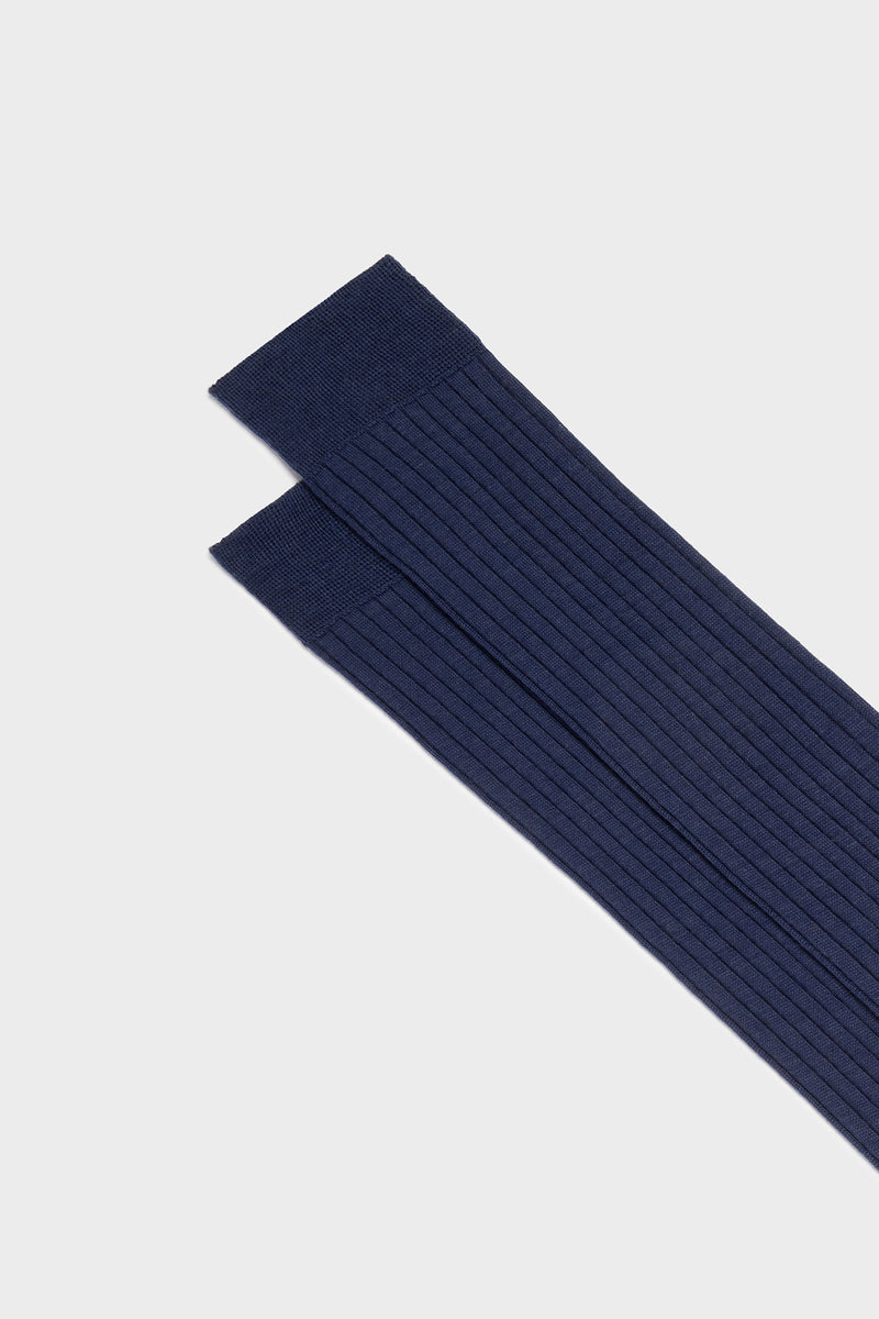 SOCKS CRISTINA. WOMEN'S COLLECTION, 80%WOOL 20%NYLON, NAVY.