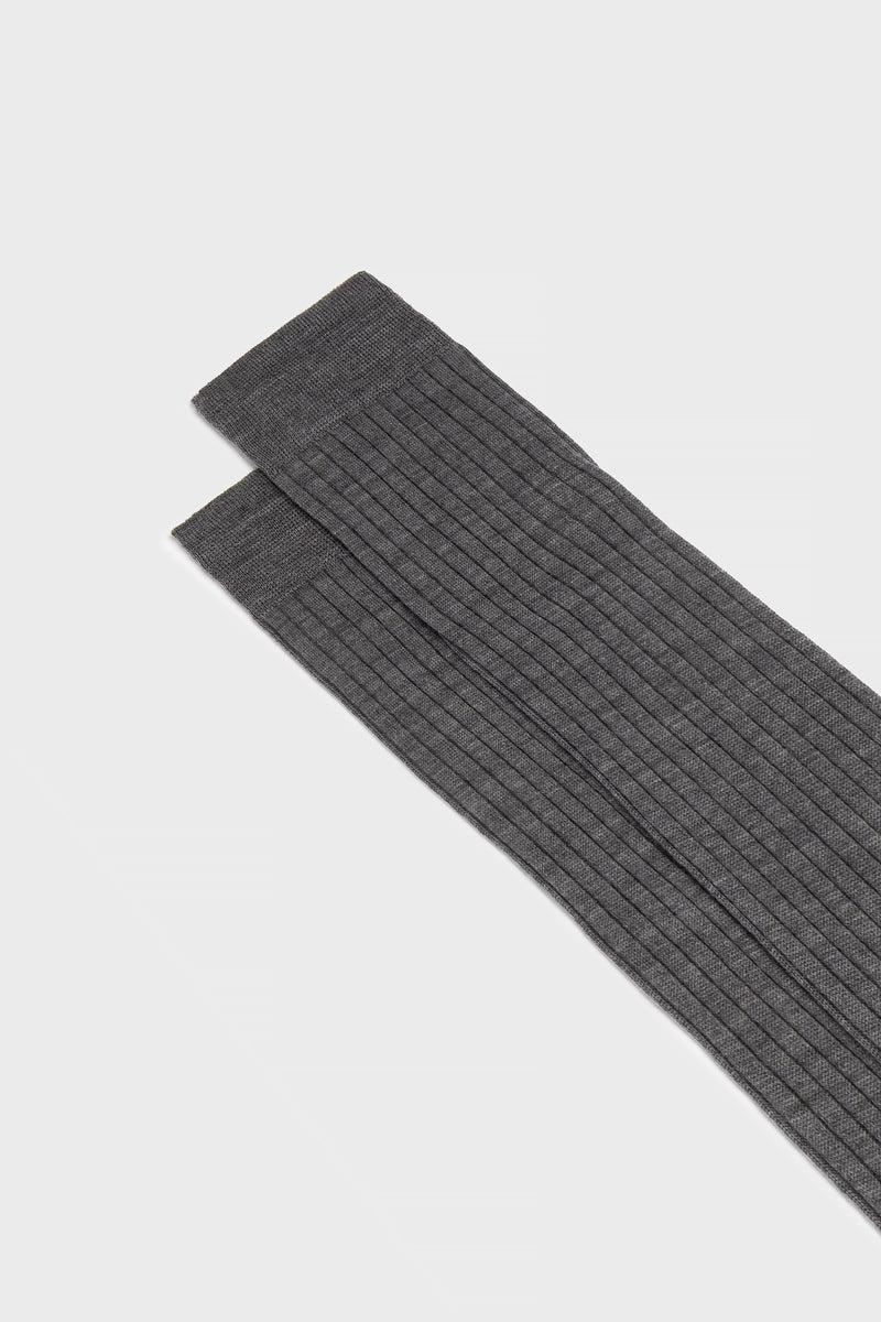 SOCKS CRISTINA. WOMEN'S COLLECTION, 80%WOOL 20%NYLON, GREY.