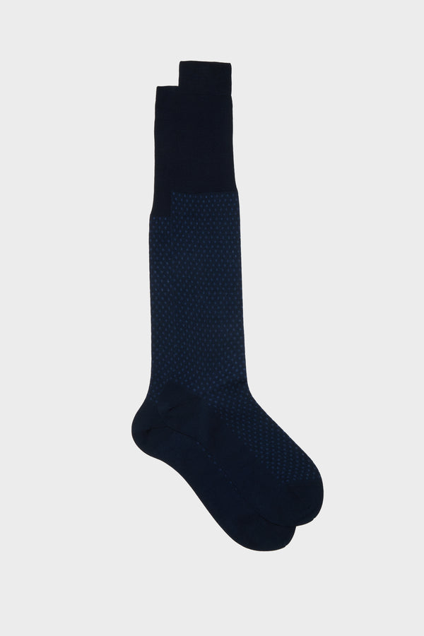 SOCKS ANDREA.100% COTTON, BLUETTE BLUE.