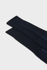 SOCKS ROMEO.100% COTTON, NAVY