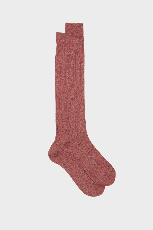 VIRGILIO SOCKS, 100% COTTON, BORDEAUX