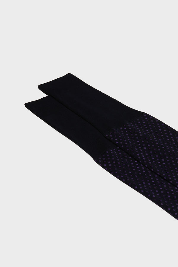 FERDINANDO SOCKS, 100% COTTON, BLU - AMETHYST.