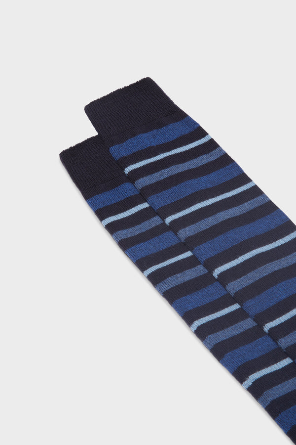 SOCKS TITO, 90% WOOL 10% NYLON, NAVY - BLUETTE - SKY BLUE - CORNFLOWER.