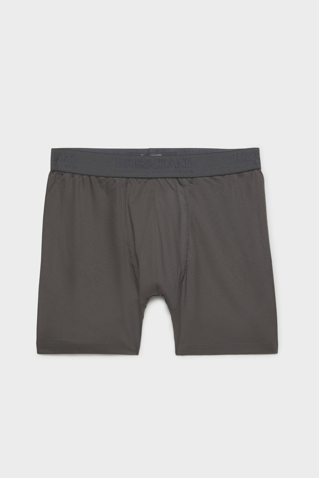 BOXER ADERENTE. 100% COTONE, GREY.