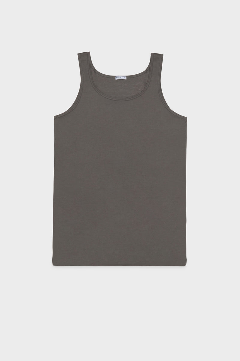 UNDERWEAR VEST. 100% COTTON. GREY