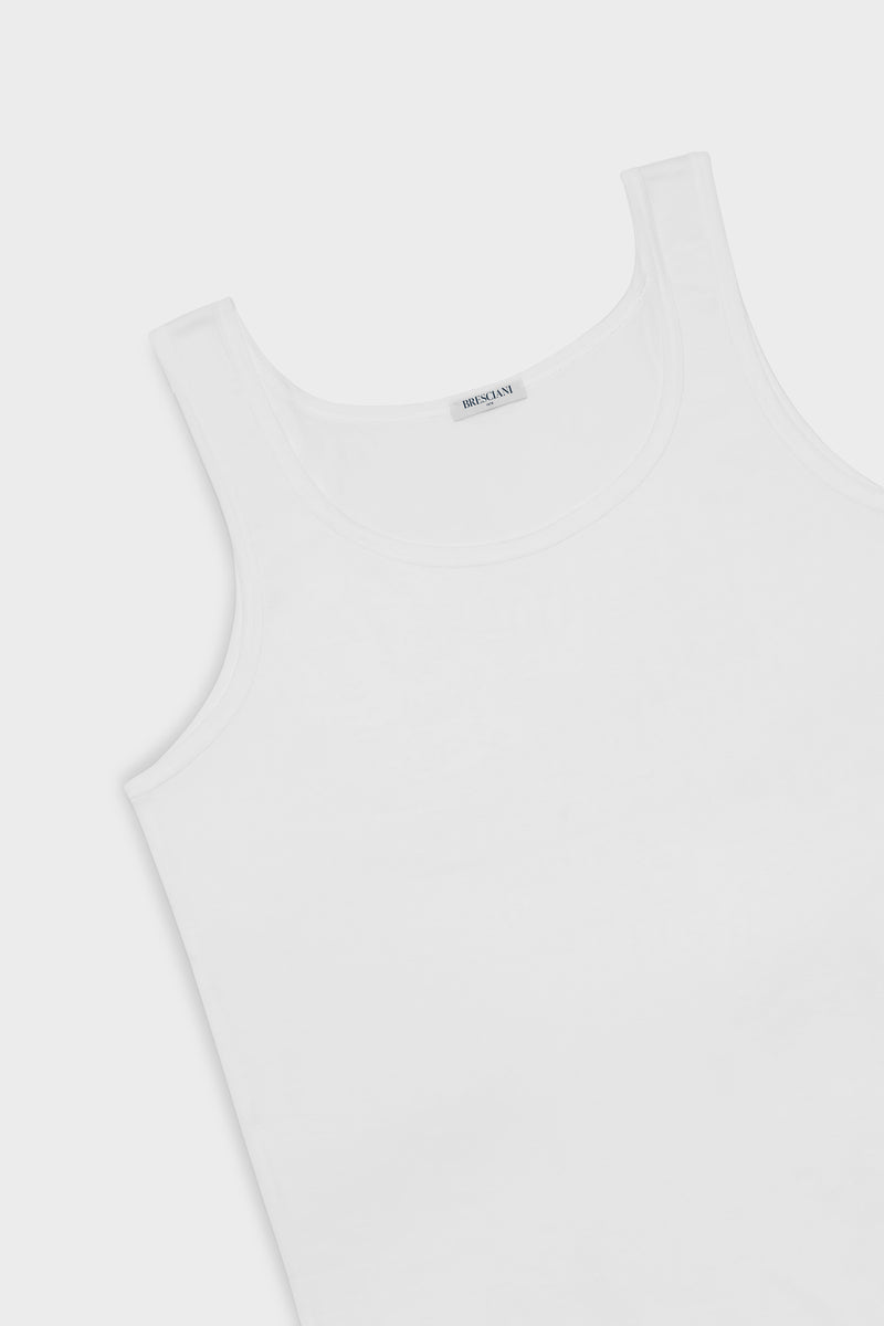 UNDERWEAR VEST. 100% COTTON. WHITE