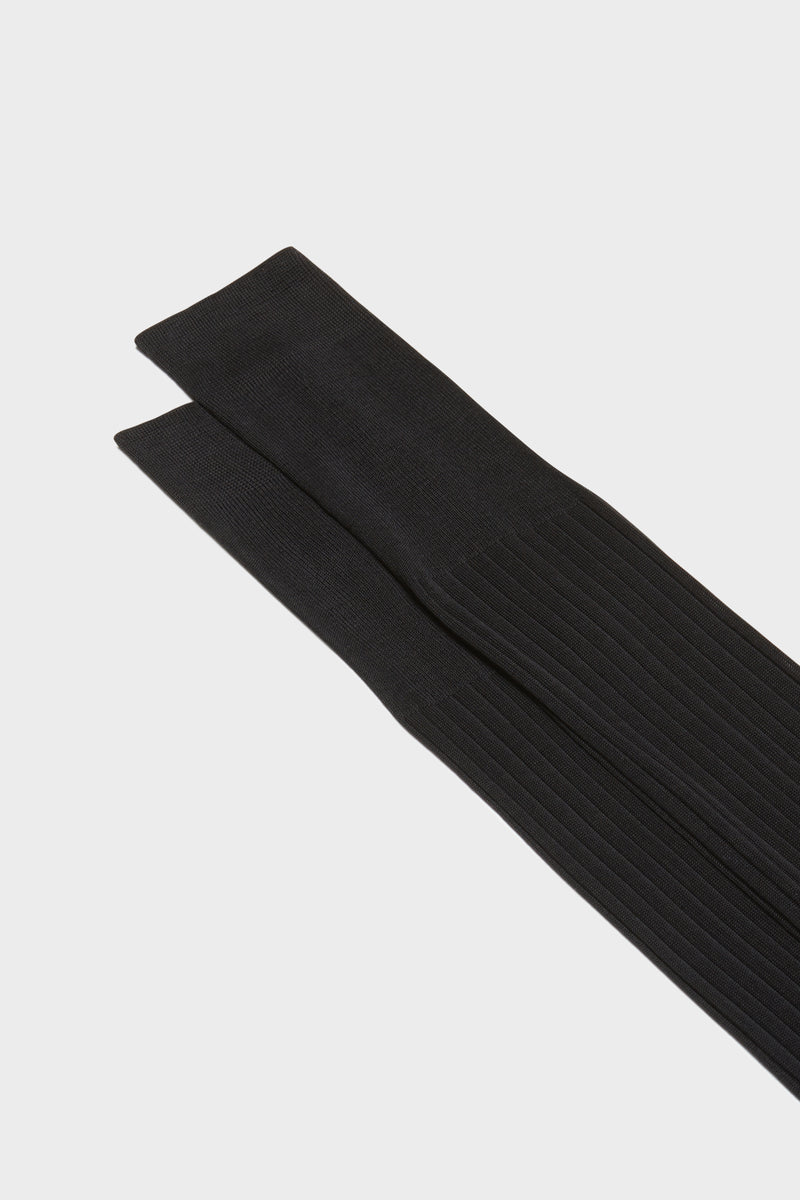 SOCKS CESARE. 100% COTTON. SOLID COLOR, NAVY