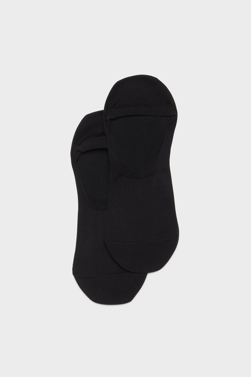 CALZA ENNIO. COTONE-NYLON-ELASTAN,TINTA UNITA, BLACK.