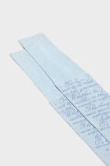 SOCKS AMLETO. 100% COTTON, BLUE