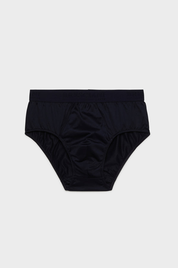 BRIEFS. 100% COTTON, NAVY