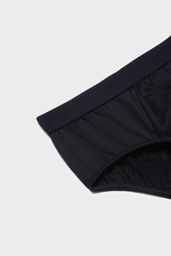 BRIEFS. 100% COTTON, NAVY