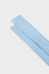 SOCKS CESARE, 100% COTTON, SOLID COLOR, SEA BLUE.