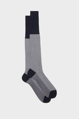 SOCKS ENEA, 100% COTTON, BLUE-WHITE.